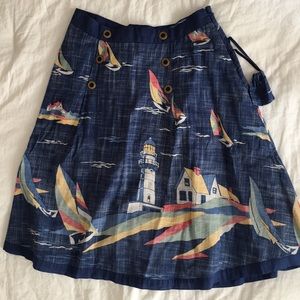 Anthropologie sailer skirt